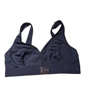 Savage X Fenty Forever Savage Unlined Bra Bralette Dark Gray  Size 1X NWOT